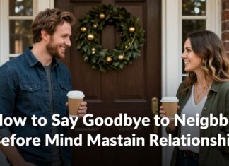 Taşınmadan Önce Komşularla Nasıl Vedalaşır ve İlişkileri Sürdürürsünüz?