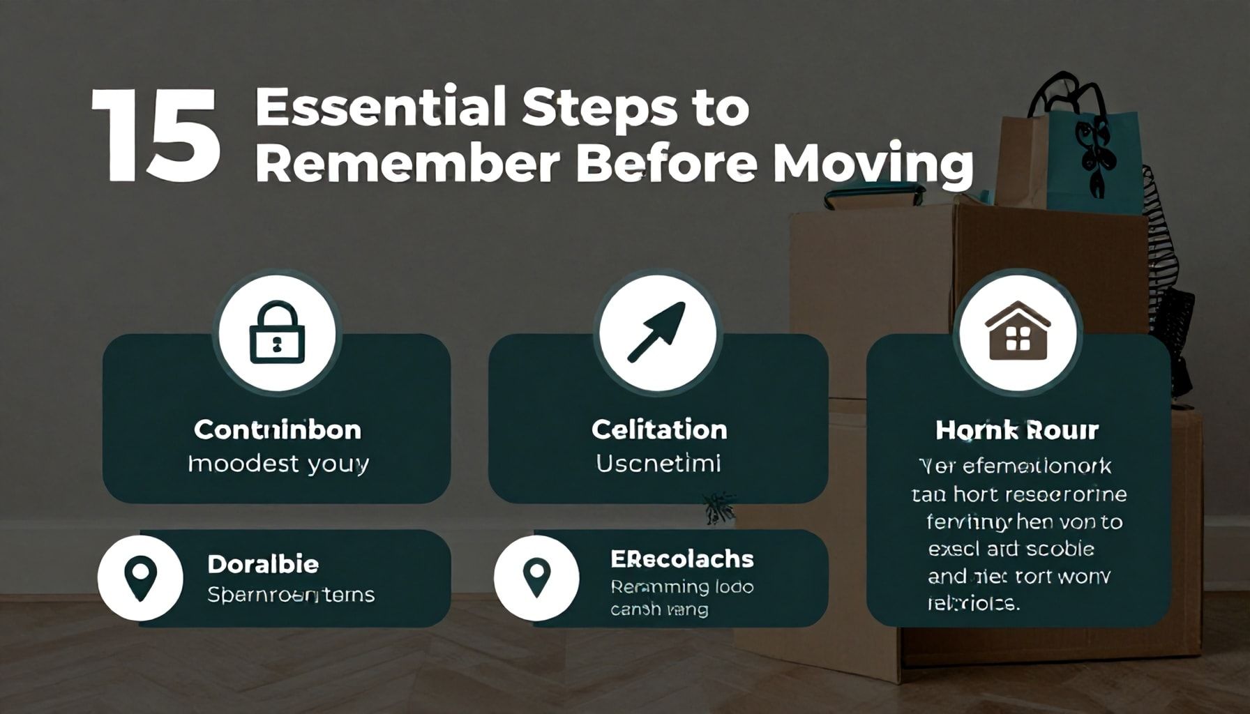 Taşınmadan Önce Unutulmaması Gereken 15 Hayati Adım