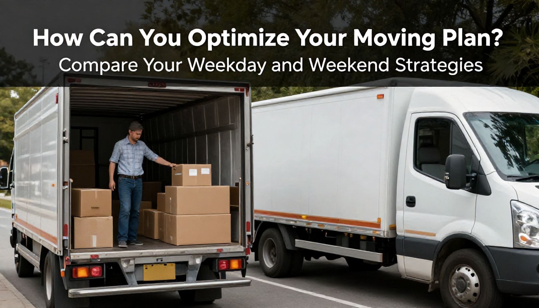 Hafta İçi mi Hafta Sonu mu Taşınma? En Uygun Zamanı Karşılaştırın 6 Taşınma Planınızı Nasıl Optimize Edersiniz? Hafta İçi ve Hafta Sonu Stratejilerini Karşılaştırın*