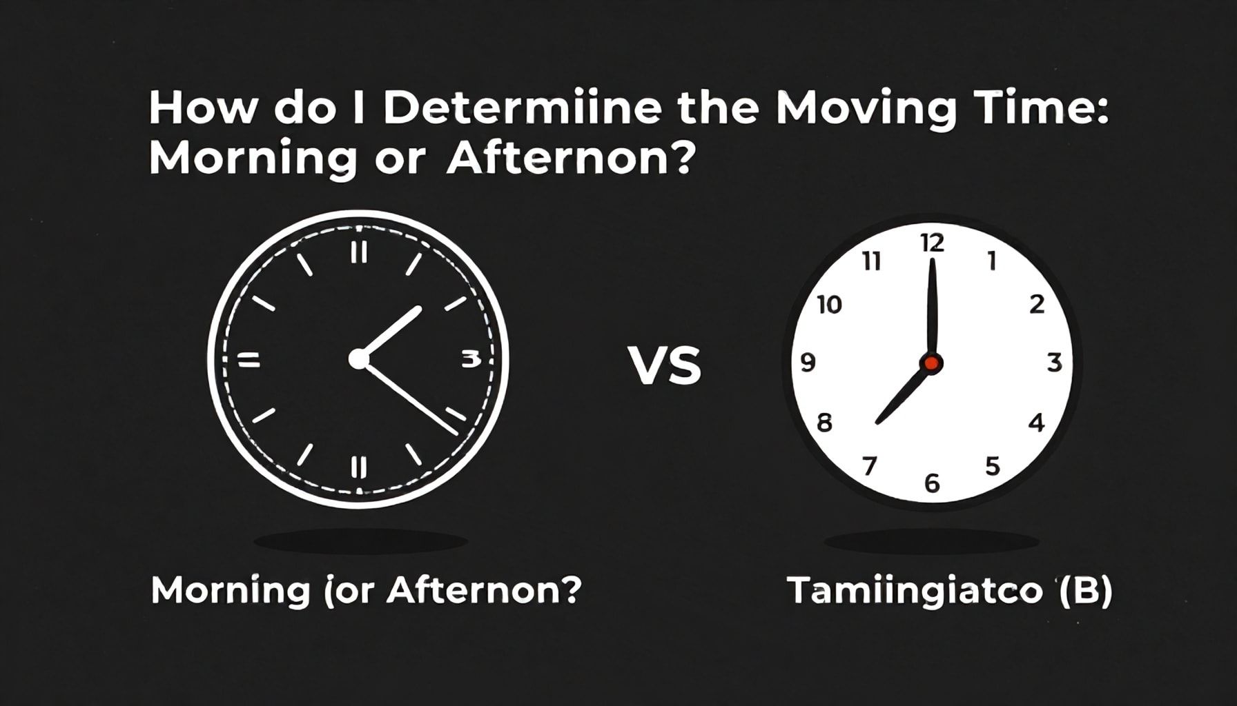 Taşınma Saatini Nasıl Belirlerim: Sabah veya Öğleden Sonra?" (60 characters)