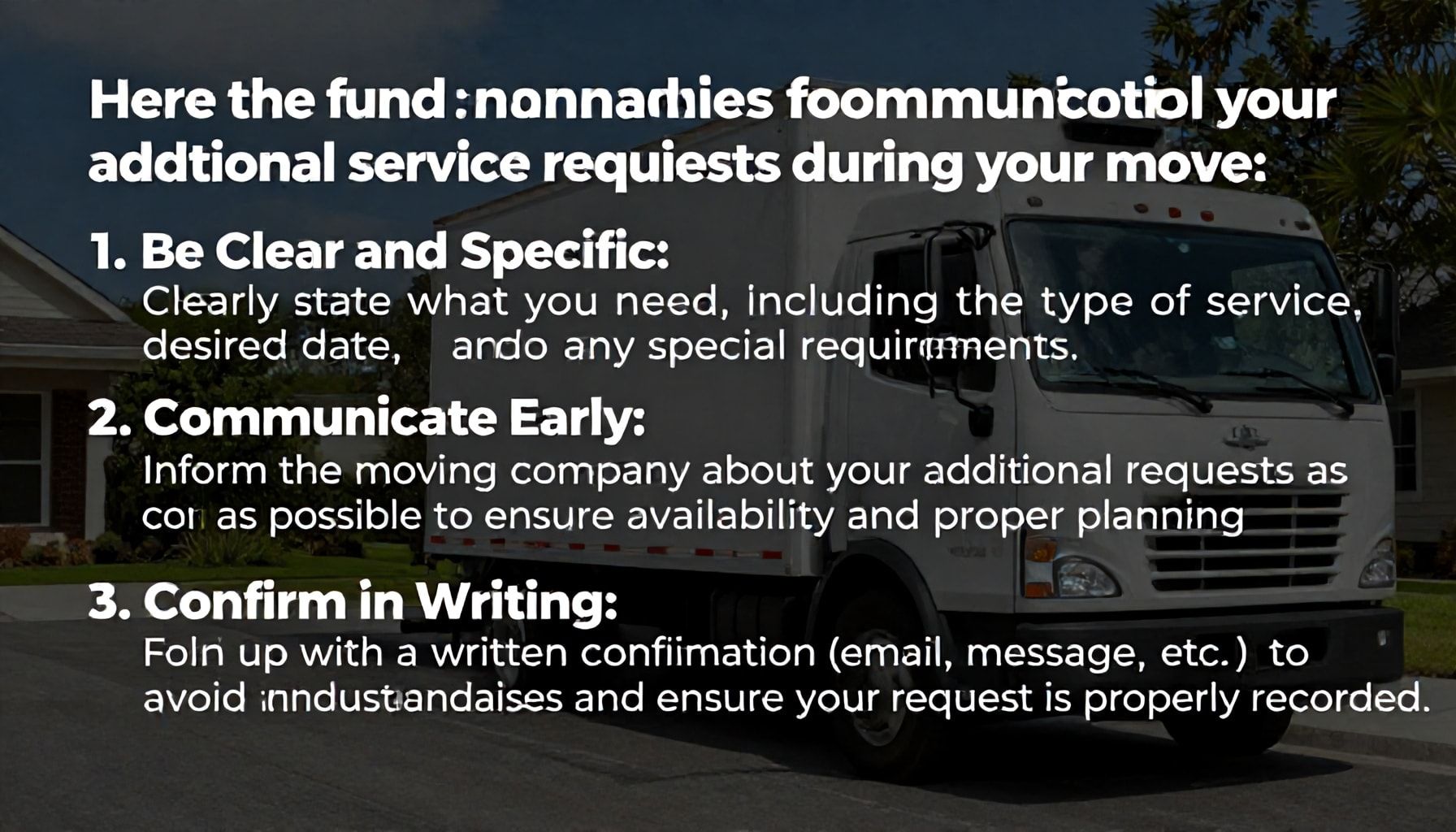 Taşınma Sırasında Hizmet Taleplerinizi Sorunsuz İletin 2 Taşınma Sırasında Ek Hizmet Taleplerinizi İletmenin 3 Temel Kuralları*