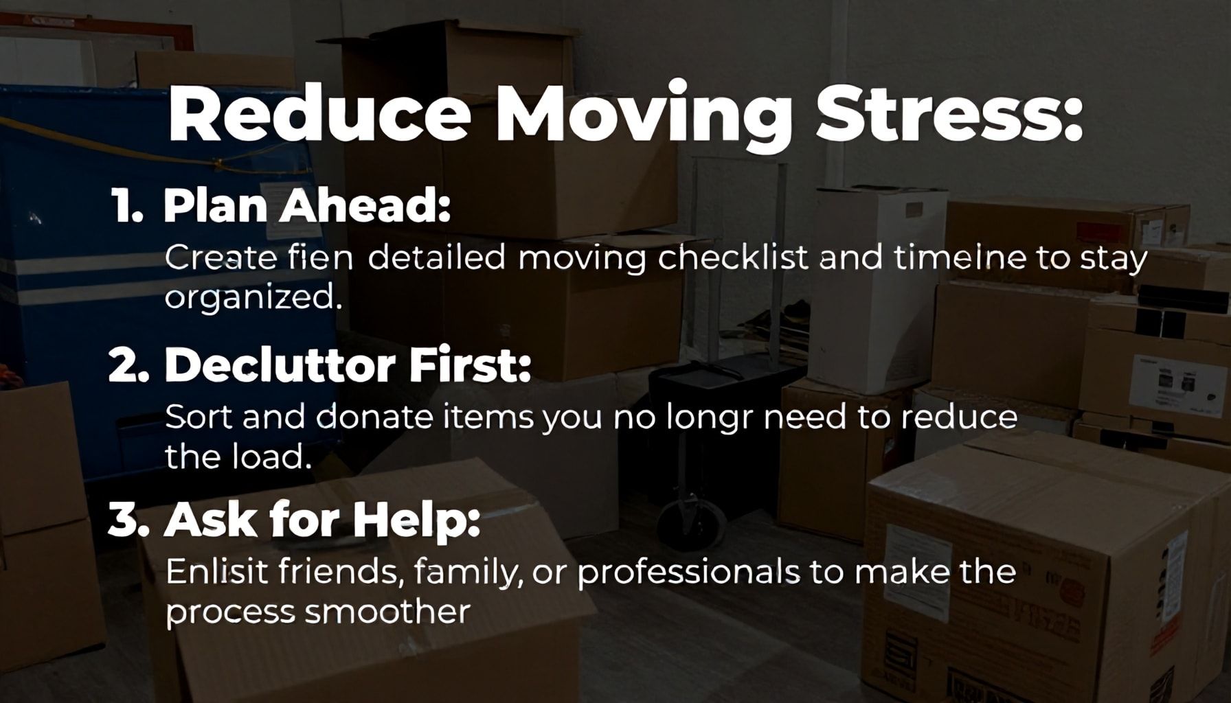 Taşınma Stresini Azaltmak İçin Bilmeniz Gereken 3 Ana Nokta*