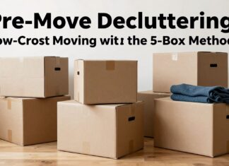 Taşınmadan Önce Eşya Ayıklama: 5 Kutu Yöntemiyle Düşük Malzemeli Taşınma