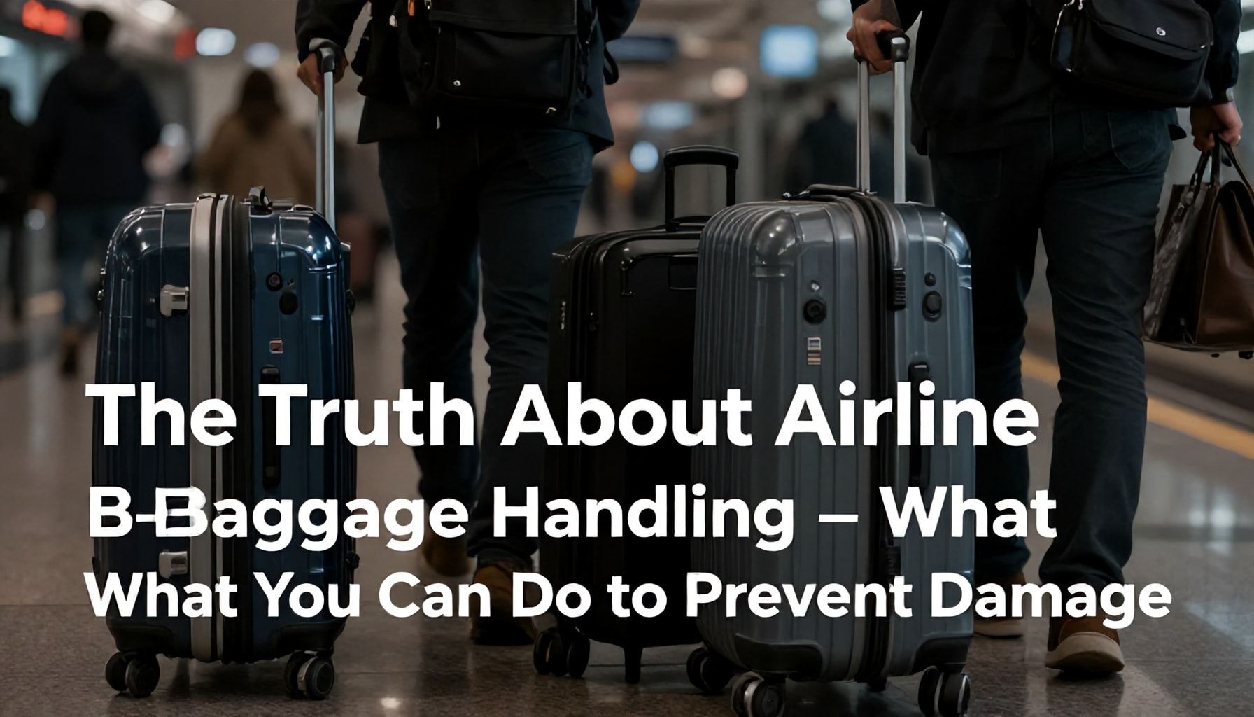 The Truth About Airline Baggage Handling – What You Can Do to Prevent Damage*