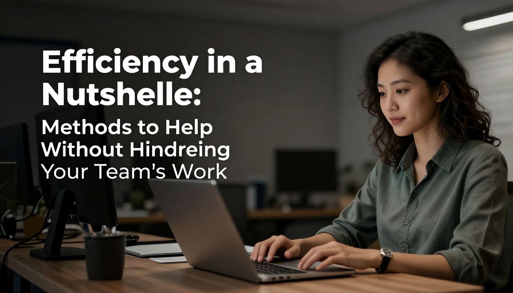 Ekibin Verimliliğini Arttıran 7 Yöntem 4 Verimlilik Kısaca: Ekibinizin Çalışmasını Engellemeden Yardım Etme Yöntemleri*