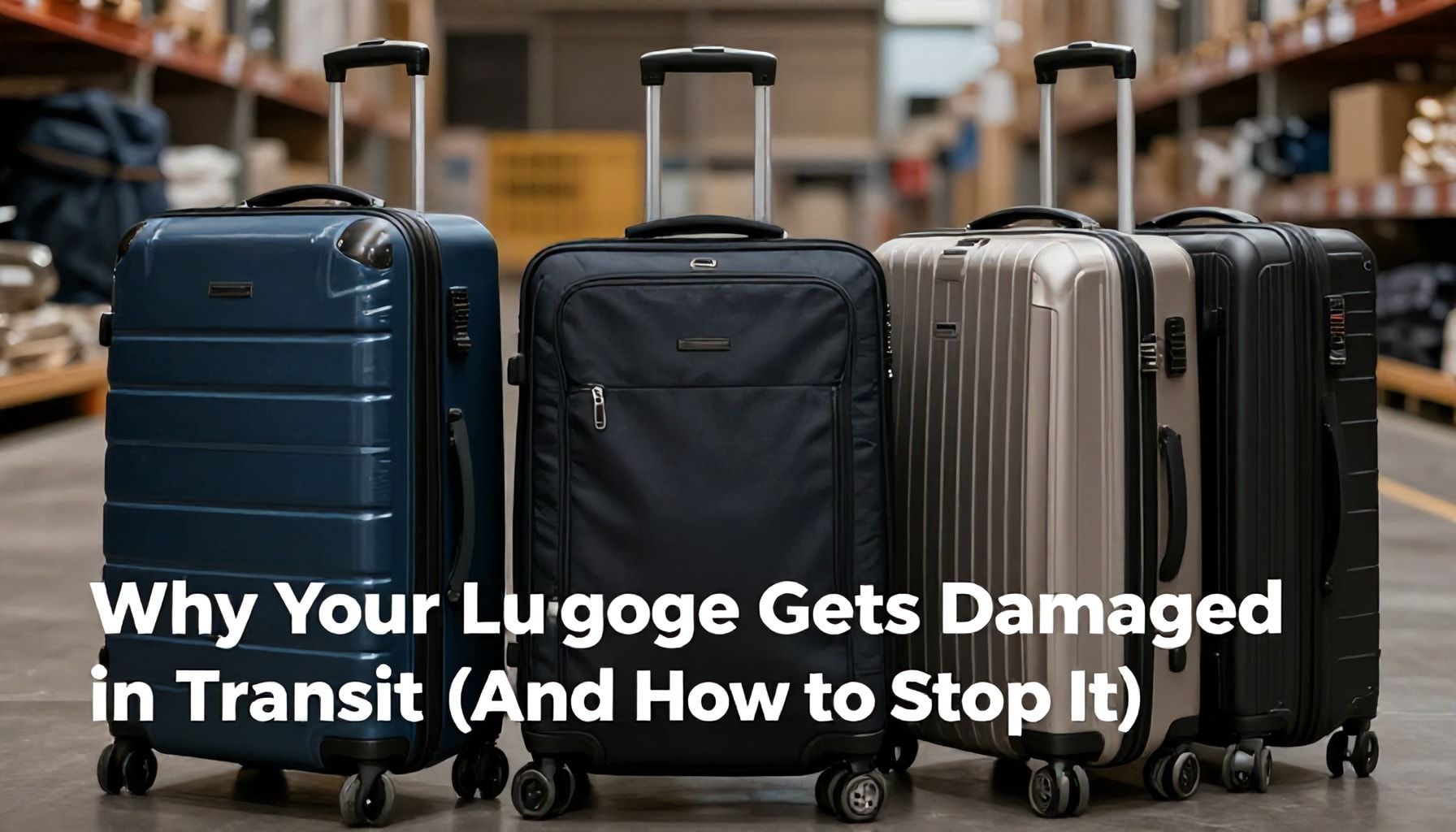 Why Your Luggage Gets Damaged in Transit (And How to Stop It)*
