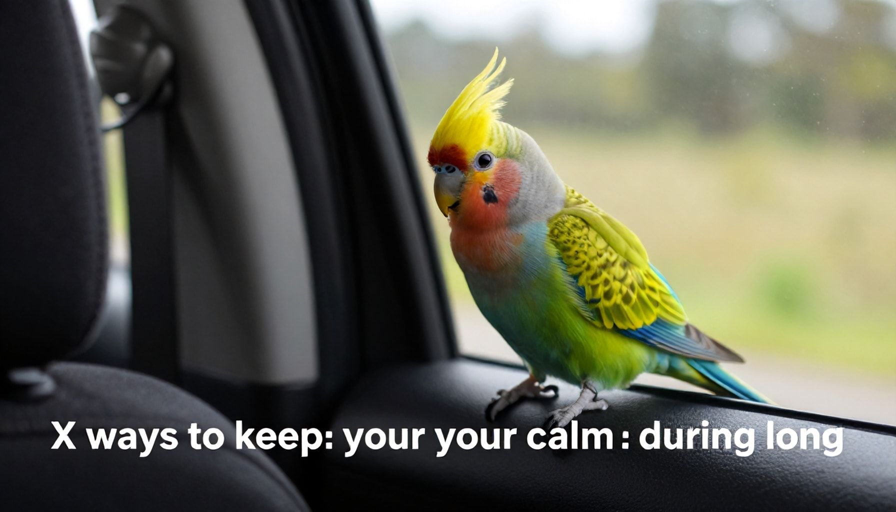 Kuş kafesini ve küçük hayvanları güvenli ve rahat bir şekilde taşıma ipuçları 6 X Ways to Keep Your Bird Calm During Long Car Rides*