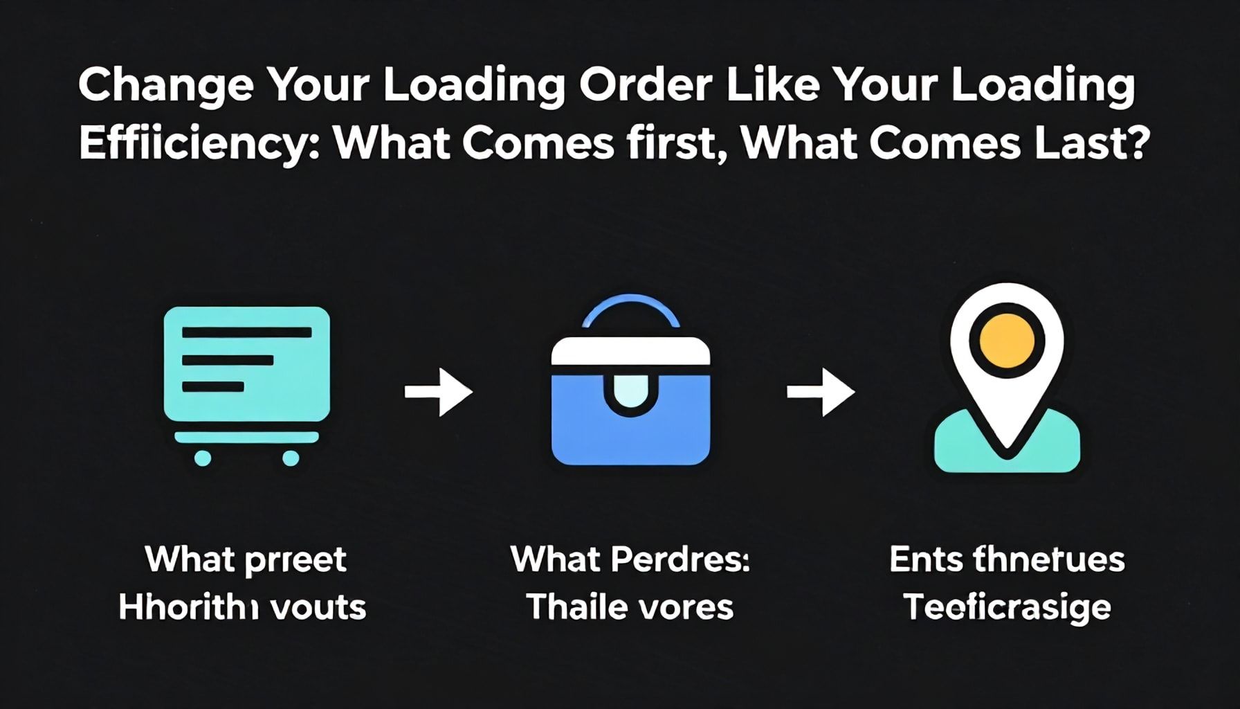 Kamyona Yükleme Sırası: Verimli ve Güvenli Yükleme İçin Doğru Sıralama Yöntemi 2 Yükleme Sırası Gibi, Yükleme Verimliliğinizde Değişiklik Yapın: Hangi Eşya Önce, Hangisi Sonra?*